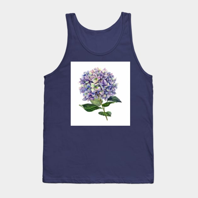 Hydrangea Tank Top by Elena_Vavilina